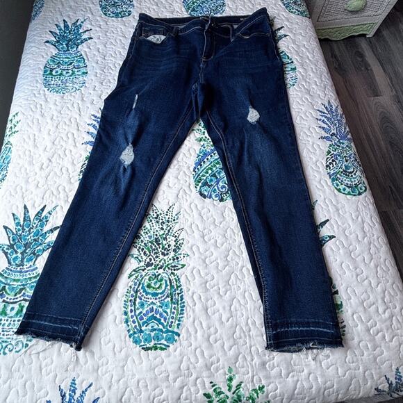 Buffalo David Bitton Distressed Jeans Size 12 - Picture 4 of 5